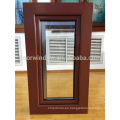 Ventanas francesas con apertura interior de madera revestida de madera de roble rojo sólido de American Standard para el cliente de California